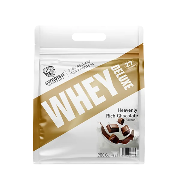 Whey Protein Deluxe 900g | Heavenly Rich chocolate