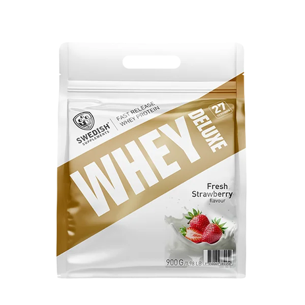 Whey Protein Deluxe 900g | Fresh Strawberry